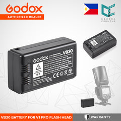 Godox VB30 Battery 7.2V 2980mAh Rechargeable Li-ion for V1 Pro Series Flash Speedlite Accessory