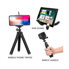 STUDIOMATE Mini Octopus Tripod Flexible Sponge for Digital Camera, Mobile Phone, Smartphone, Tablet, Kindle