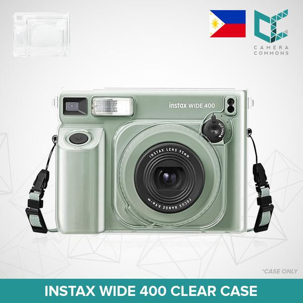 Clear Case for Fujifilm Instax Wide 400 Instant Camera Crystal Transparent Protective Cover