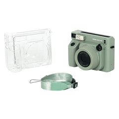 Clear Case for Fujifilm Instax Wide 400 Instant Camera Crystal Transparent Protective Cover