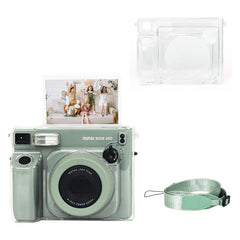 Clear Case for Fujifilm Instax Wide 400 Instant Camera Crystal Transparent Protective Cover