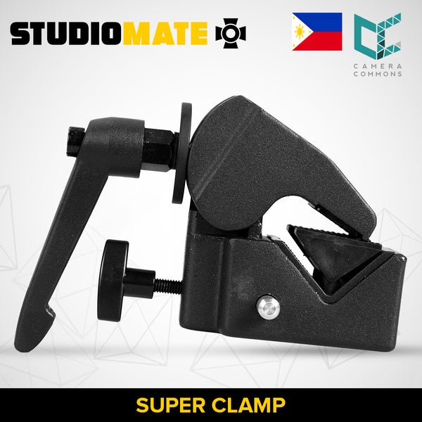 STUDIOMATE SM15 Super Clamp Studio Accessory Heavy Duty Durable Camera Accessories