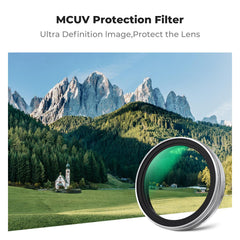 K&F Concept Fuji X100 Nano-X MCUV UV Filter for Fujifilm X100F X100S X100T X100V X100VI Lens