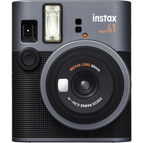 FUJIFILM Instax MINI 41 Instant Film Camera 60mm Lens Automatic Exposure and Flash Close-Up Mode