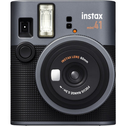 FUJIFILM Instax MINI 41 Instant Film Camera 60mm Lens Automatic Exposure and Flash Close-Up Mode