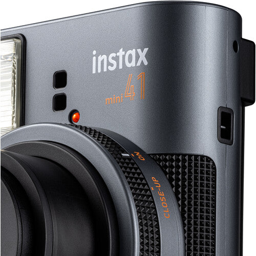 FUJIFILM Instax MINI 41 Instant Film Camera 60mm Lens Automatic Exposure and Flash Close-Up Mode