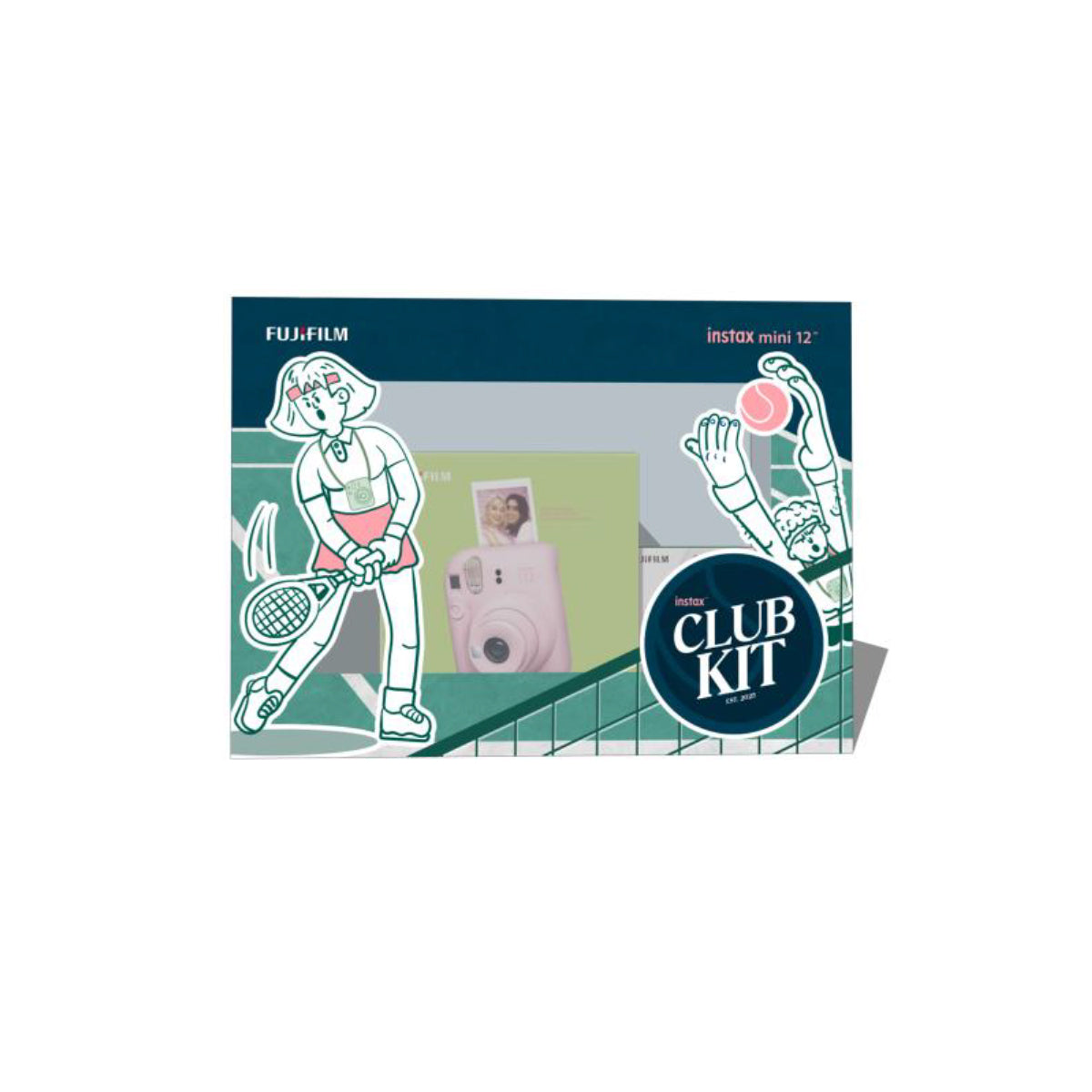 FUJIFILM Instax Mini 12 Club Kit Set Limited Edition Instant Camera Summer Package