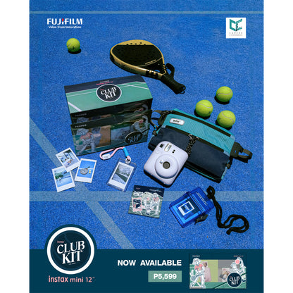 FUJIFILM Instax Mini 12 Club Kit Set Limited Edition Instant Camera Summer Package