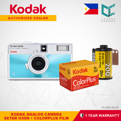 Kodak Ektar H35N 35mm Half-Frame Film Analog Camera
