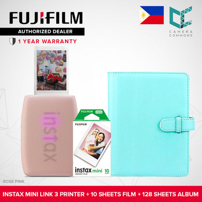 FUJIFILM Instax Mini Link 2 / Mini Link 3 Smartphone Printer NEW VERSION