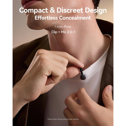 Hollyland Lark M2S Duo 2-Person Wireless Microphone Audio System Environmental Noise Cancellation