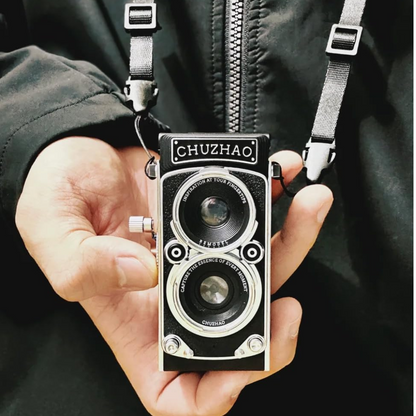 CHUZHAO M1 Digital Camera Twin Lens Reflex Point and Shoot 12MP Mini Vintage Retro Style 1080p USB-C