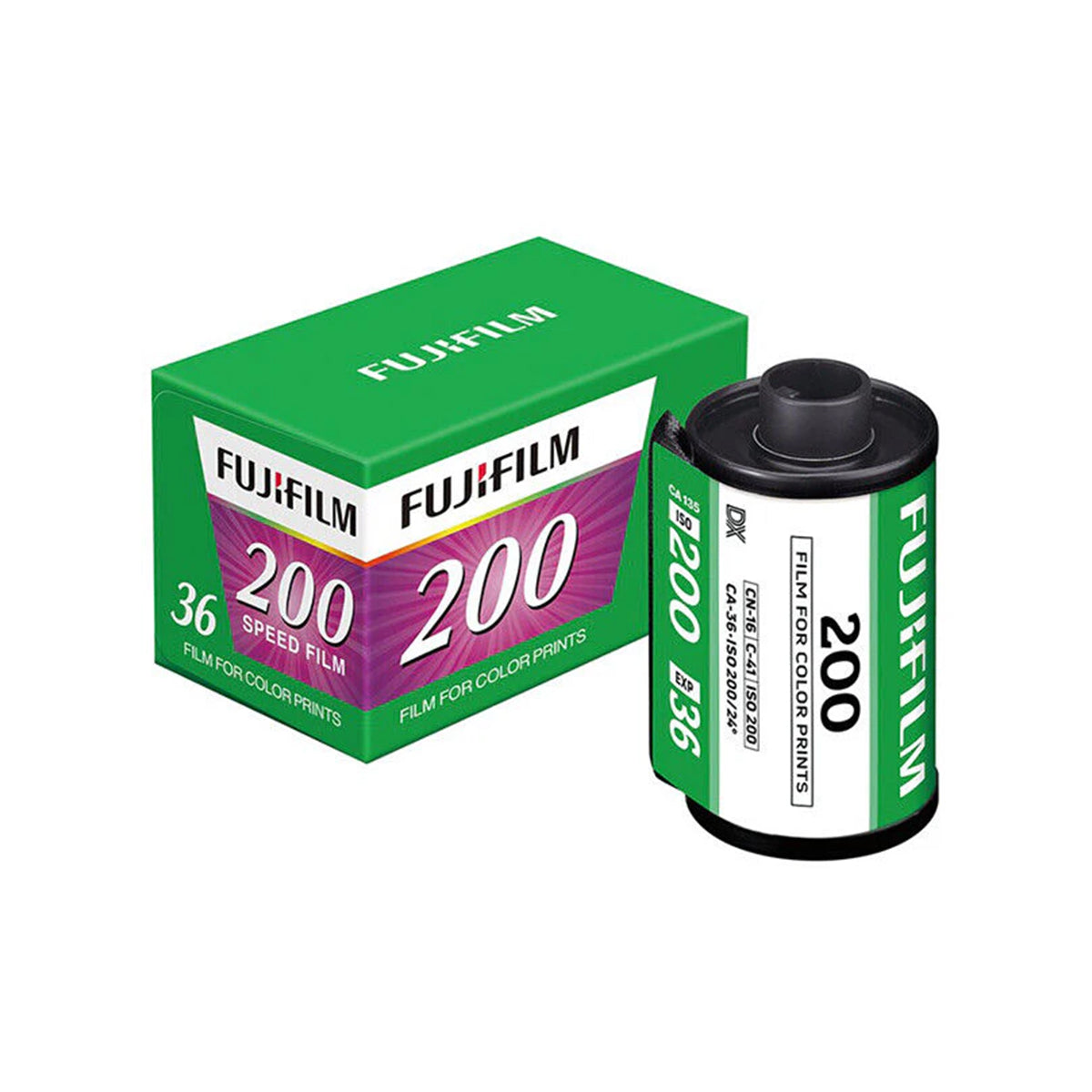 FUJIFILM Color Negative 200 / 400 Camera Film (35mm, 36 Exposures, C41 Process) C200 C400