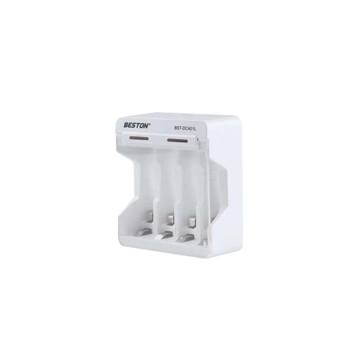 Beston DC401L 4 Bay AA / AAA 1.2V NI-MH / NI-CD Battery LED Charger Micro USB Port BST-DC401L
