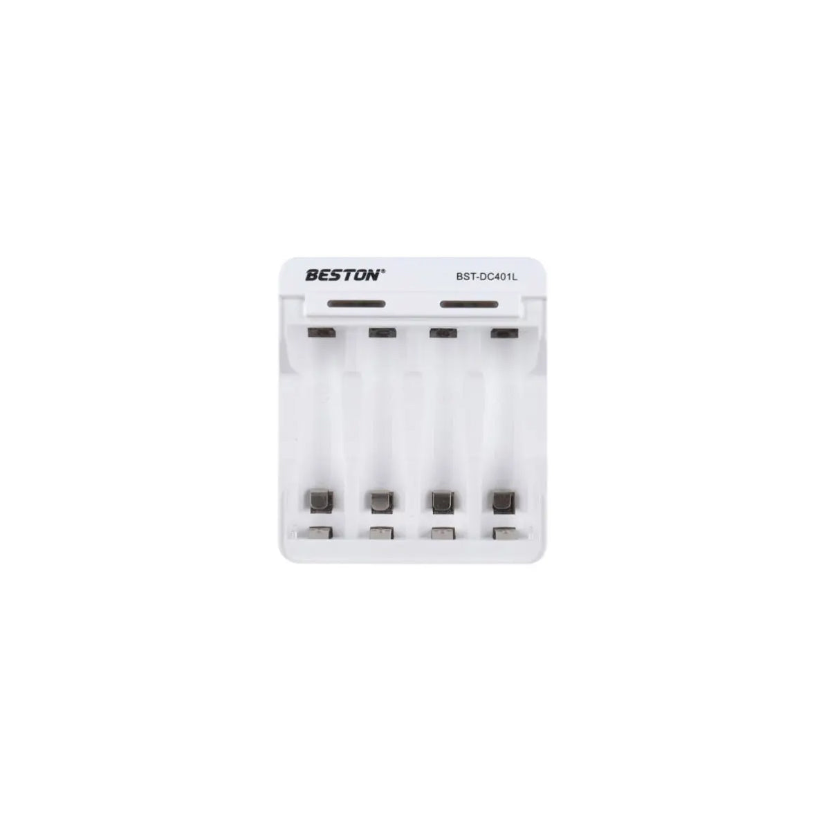 Beston DC401L 4 Bay AA / AAA 1.2V NI-MH / NI-CD Battery LED Charger Micro USB Port BST-DC401L