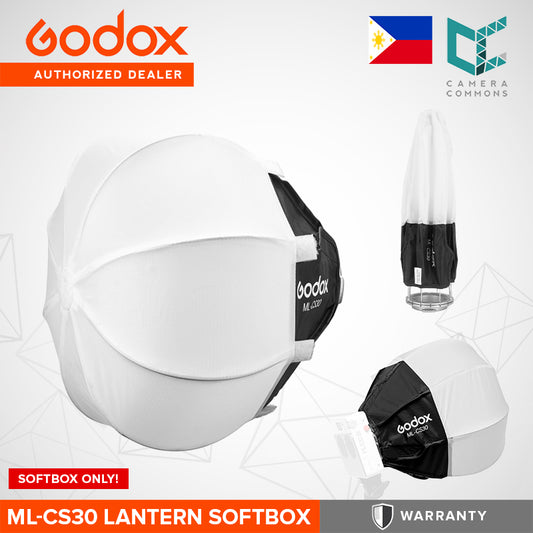 Godox ML-CS30 Collapsible Round Lantern Softbox 30x30cm for ML100Bi MLCS30