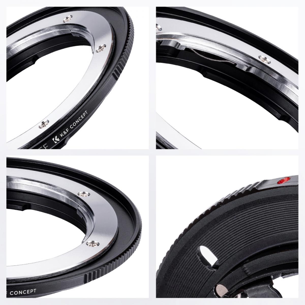 K&F Concept Lens Mount Adapter NIK F-EF Nik AI/F AI-S Lens to Canon EOS EF/EF-S Cameras