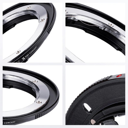 K&F Concept Lens Mount Adapter NIK F-EF Nik AI/F AI-S Lens to Canon EOS EF/EF-S Cameras