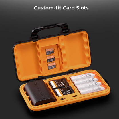 K&F Concept Memory Card and Battery Case SD Card Holder Camera Accessories Multi-function