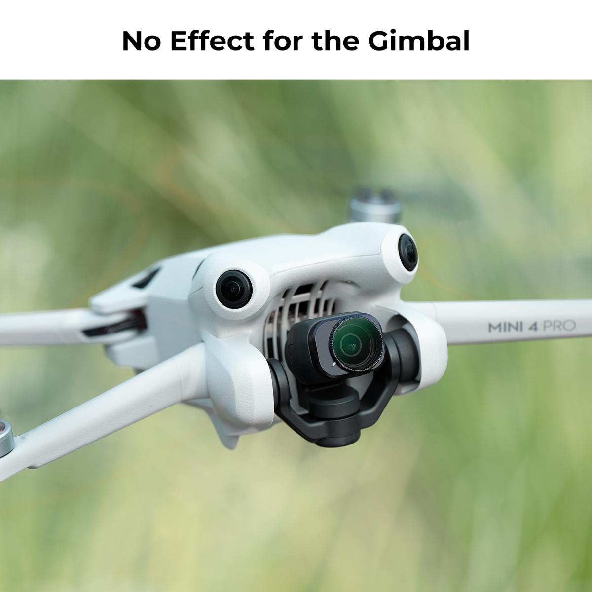 K&F Concept Nano-X Filter for DJI Mini 4 Pro Drone Lens Accessory Optical Glass CPL + ND + ND&PL