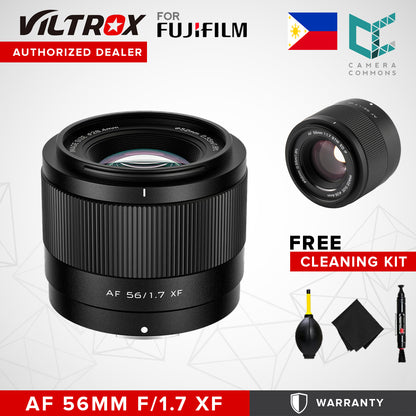 Viltrox AF 56mm f/1.7 XF Lens (Fujifilm X Mount) Prime STM Portrait for Mirrorless Fuji Cameras