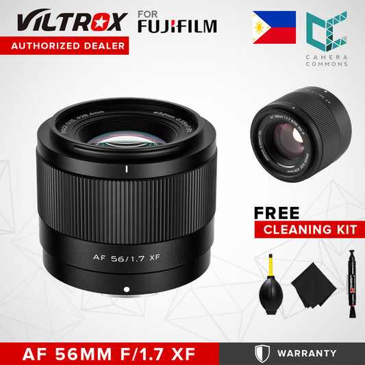 Viltrox AF 56mm f/1.7 XF Lens (Fujifilm X Mount) Prime STM Portrait for Mirrorless Fuji Cameras