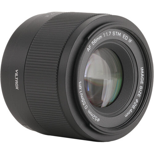 Viltrox AF 56mm f/1.7 E Lens (Sony E Mount) Prime STM Portrait for Mirrorless Cameras