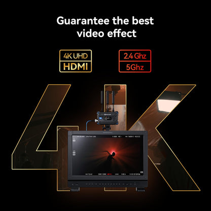 Hollyland Pyro S 4K HDMI/SDI Wireless Video Transmission System Transmitter and Receiver Set