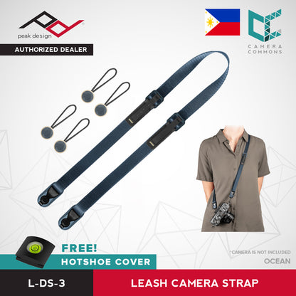 Peak Design Leash Camera Strap Ash Black Midnight Sage Coyote