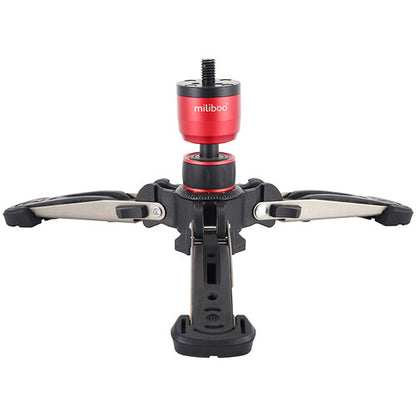 Miliboo MQB Professional Carbon Fiber Monopod with Fluid Head for Videography