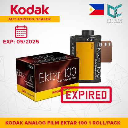 Kodak Ektar 100 ISO Color Print Negative Film 35mm 36 Exposures - 1 Roll Ektar100