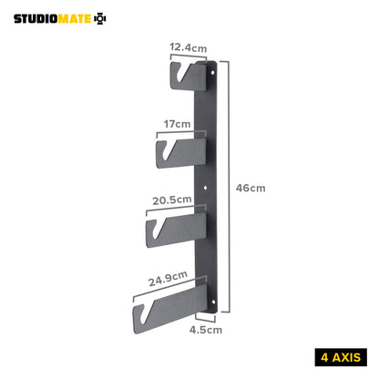 STUDIOMATE SM11 4 Axis Background Roller for Photography Studio Seamless Backdrop Holder | Axis Only | Studio Accessories