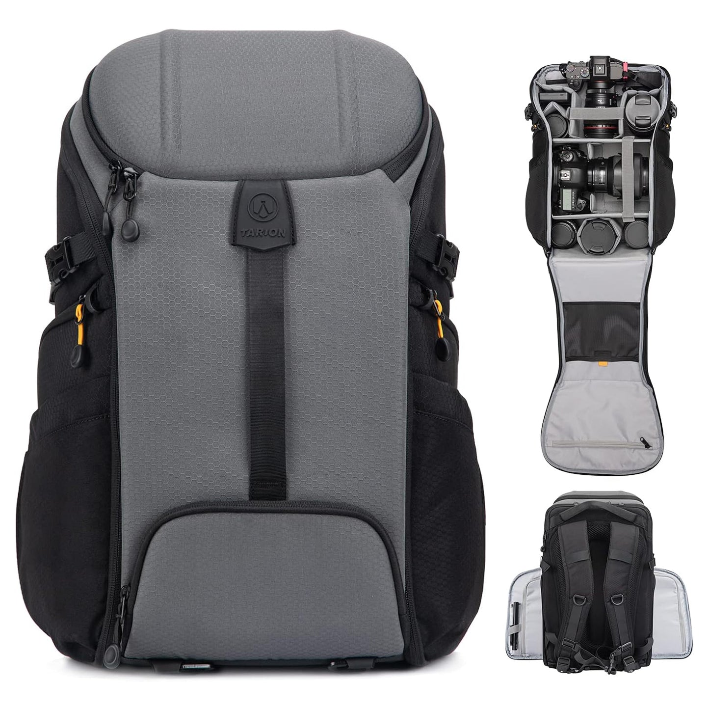 Tarion HX-L / HX-XL Camera Backpack 21L Hexagon Series Hardshell Multiple Pockets for Accessories