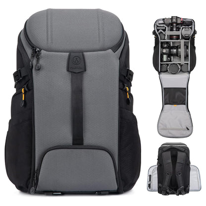 Tarion HX-L / HX-XL Camera Backpack 21L Hexagon Series Hardshell Multiple Pockets for Accessories