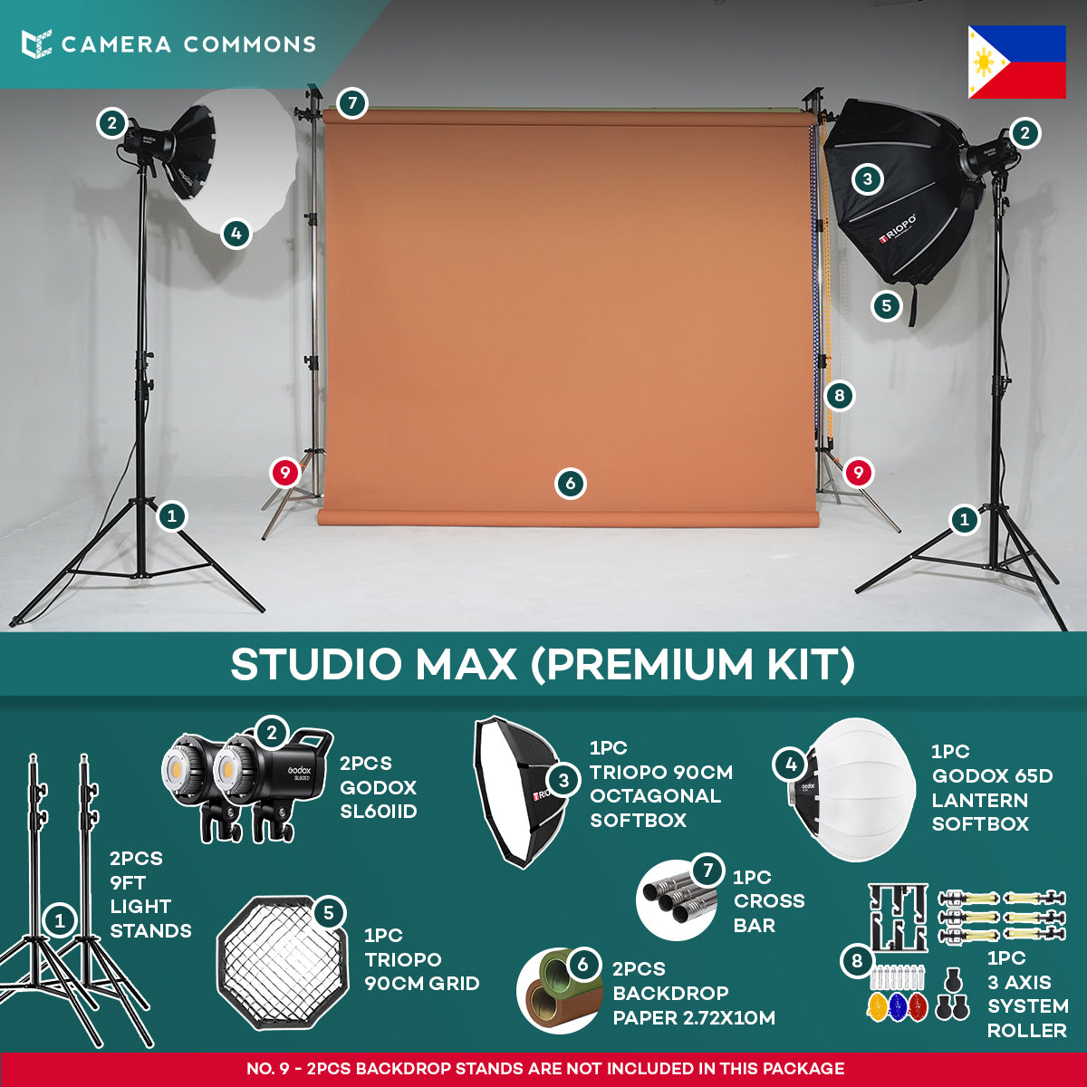 Dream Studio Package (Live Selling Kit/Creator Lite/Studio Max) Photography Accessories Equipment