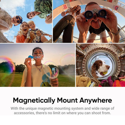 Insta360 GO Ultra Action Camera Standard and Creator Bundle Waterproof Touchscreen Display