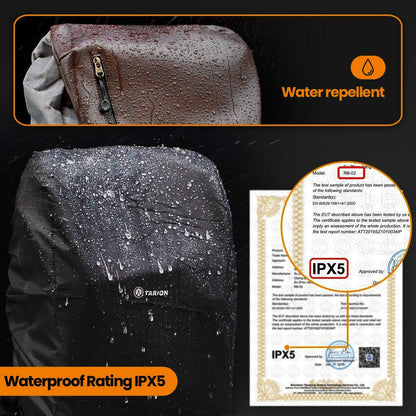 Tarion RB-02 Camera Backpack 17L Capacity Bag with Laptop Compartment