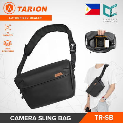 Tarion TR-SB / TR-S / Thorner Camera Shoulder Sling Bag Dust-Resistant for Mirrorless Cameras Accessories
