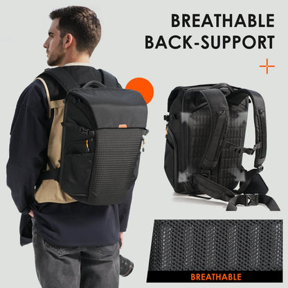 Tarion Thorner Camera Backpack 19L Capacity Bag with Laptop Compartment