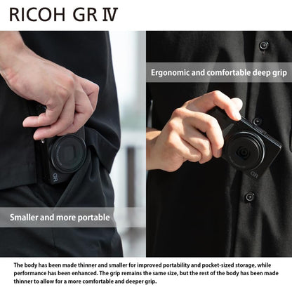 Ricoh GR IV Digital Camera 25.7MP APS-C Full HD 1080/60p (GRIV)