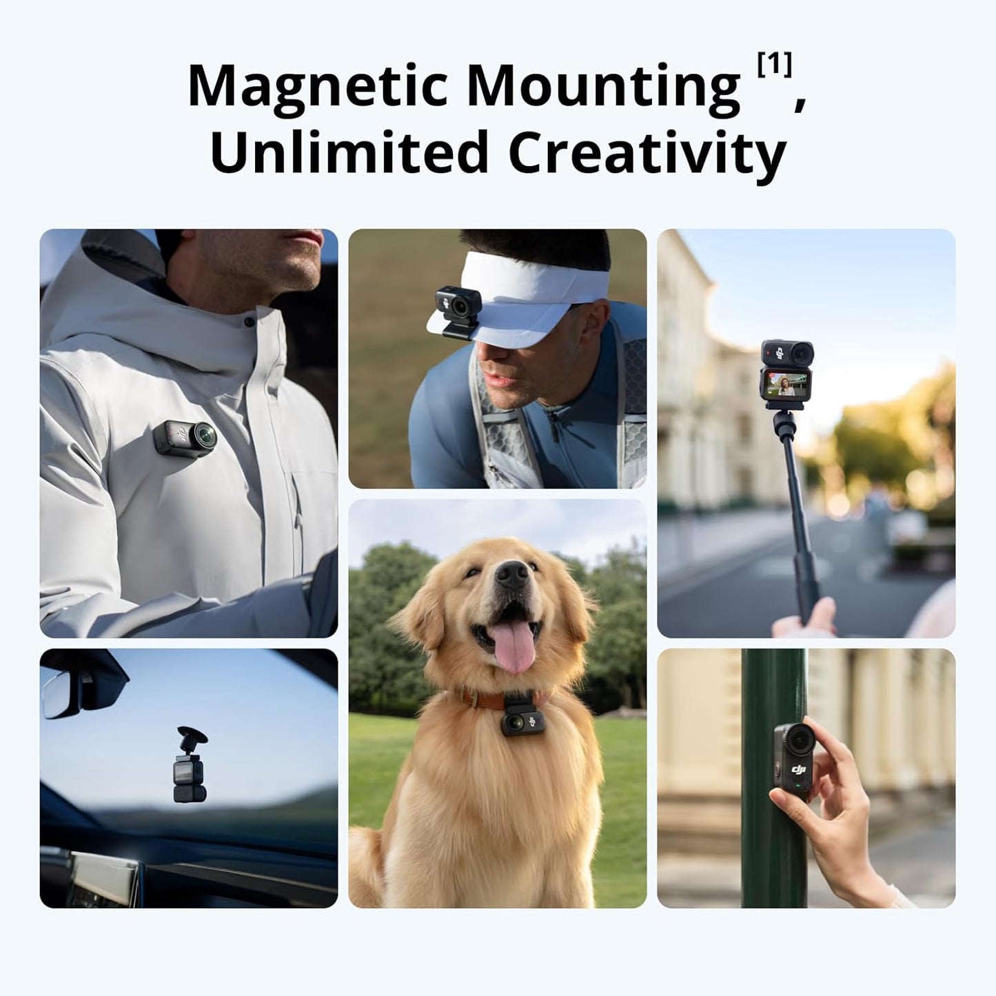 DJI Osmo Nano Action Camera Standard Combo (64GB / 128GB) Ultra Compact 4K60 Video Magnetic