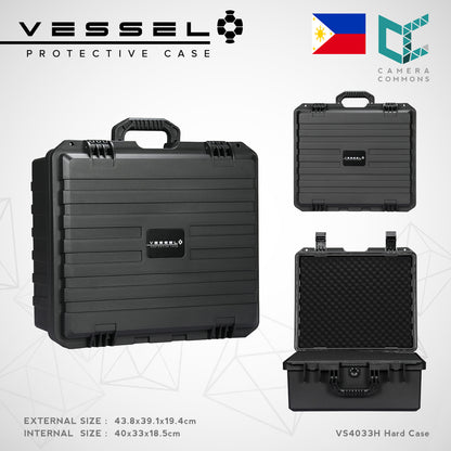 Vessel DEFENDER Case VS4033H– Ultra-Durable Hard Case for Maximum Gear Protection in Any Environment