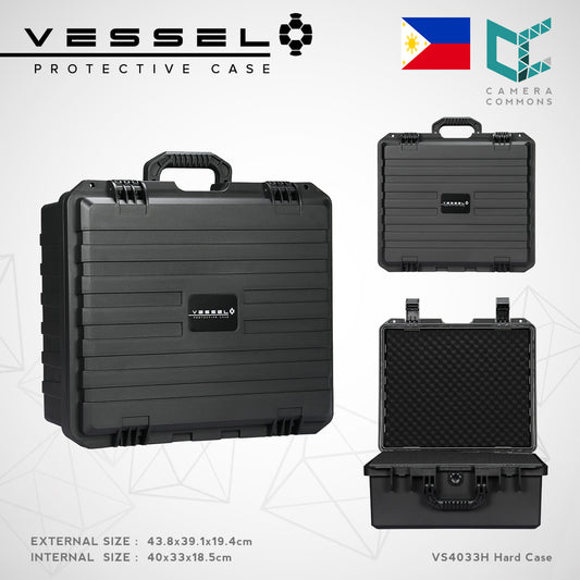 Vessel DEFENDER Case VS4033H– Ultra-Durable Hard Case for Maximum Gear Protection in Any Environment