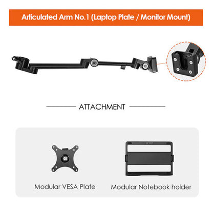 Tarion Titanrig Arm Module X Modular Arm for the Titanrig Desktop and Studio Stand