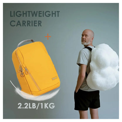 Tarion TR-L Slim Camera Backpack Yellow Compact and Lightweight 12 Compartments and Pockets