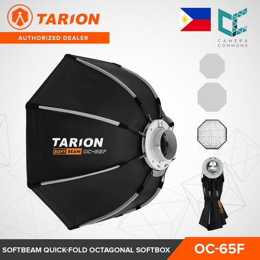 Tarion Softbeam Quick-Fold Octagonal Softbox Studio Flash Units & LED Monolights Bowens S Mount