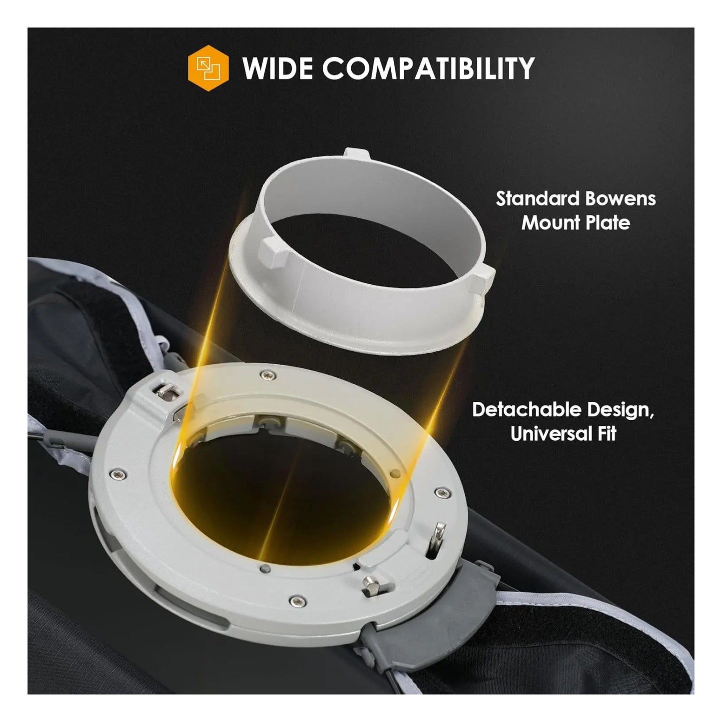 Tarion SOFTBEAM Quick-Fold Rectangular Softbox Simple Setup 60x90cm 30x120cm