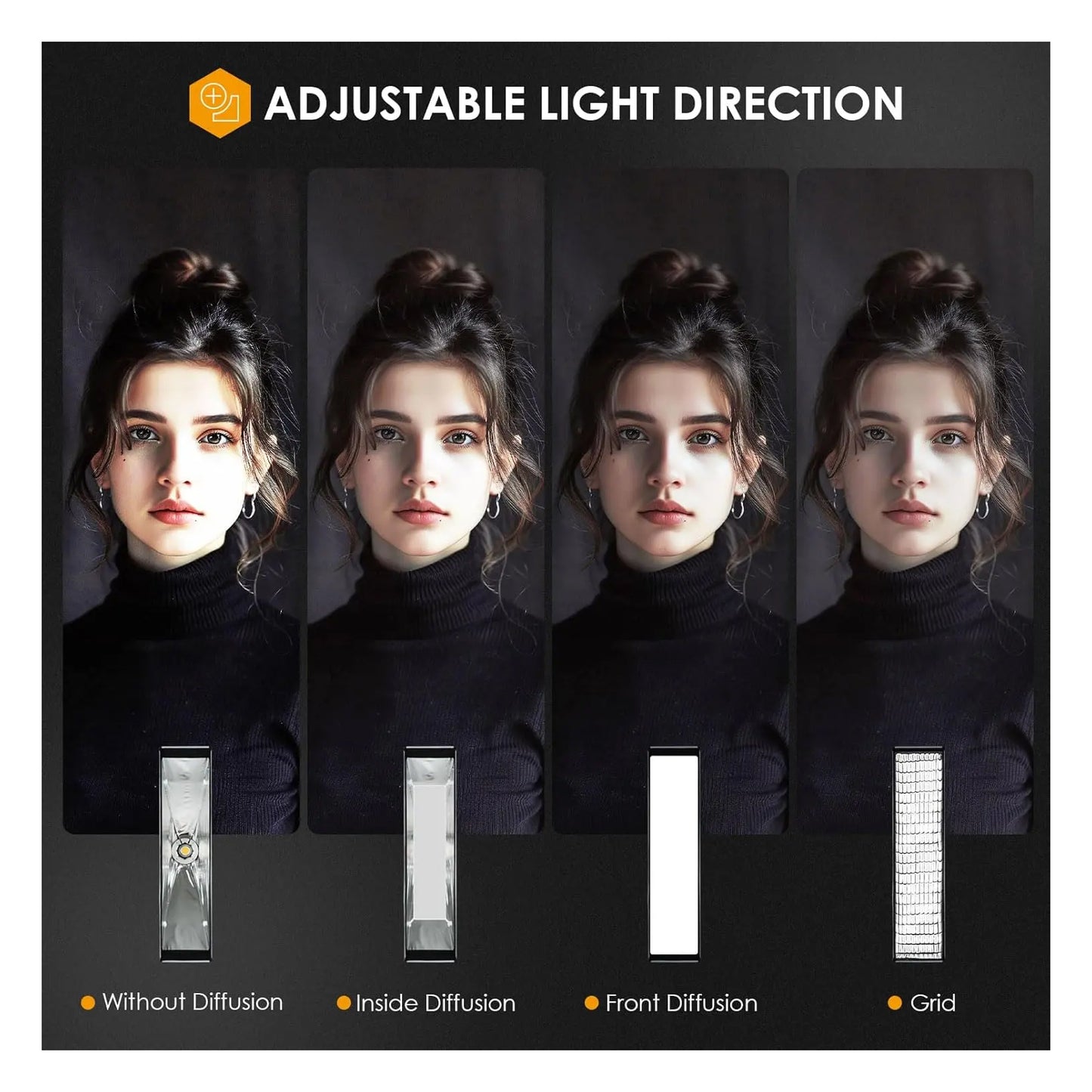 Tarion SOFTBEAM Quick-Fold Rectangular Softbox Simple Setup 60x90cm 30x120cm