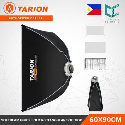 Tarion SOFTBEAM Quick-Fold Rectangular Softbox Simple Setup 60x90cm 30x120cm