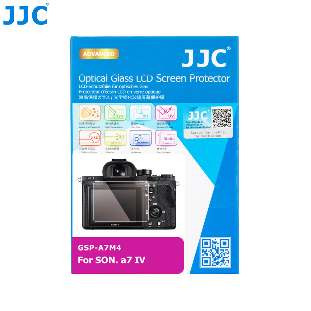 JJC Glass Screen Protector Ultra-Thin Optical Glass Material